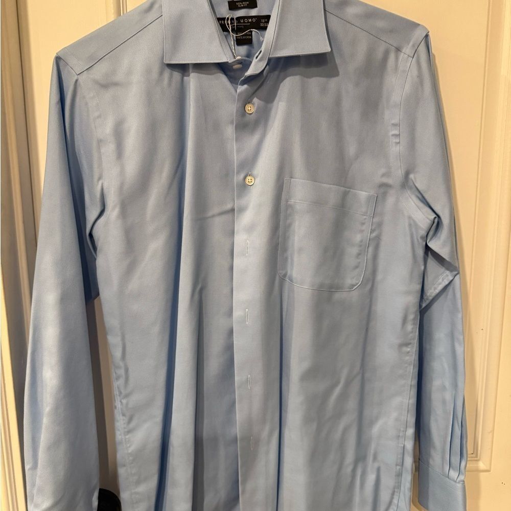 Pronto Uomo Sky Blue Dress Shirt